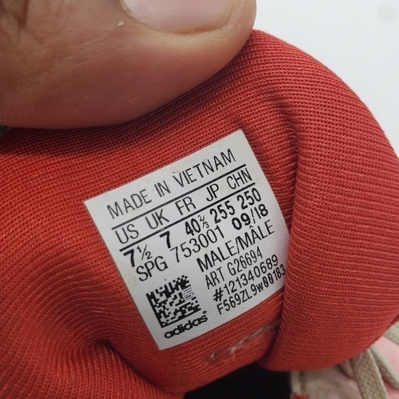 adidas Men Size 7.5 Shoes Baseball Cleats Icon 4 Splash MD Red Lace Up G26694 - Picture 4 of 12